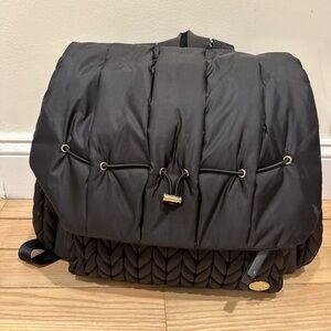 HAPP black diaper bag